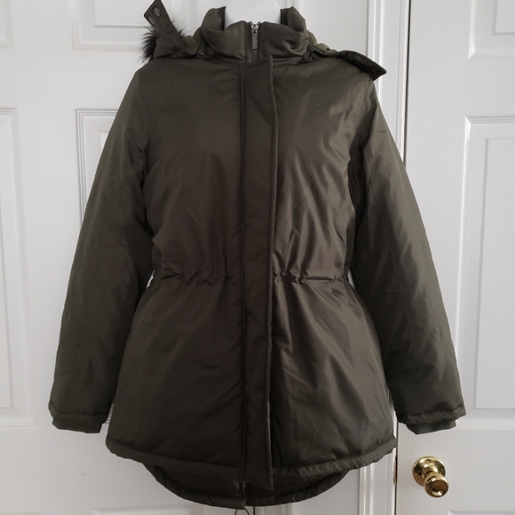 NWOT!  TOTES Anorak Hi-Lo Coat - Picture 1 of 5